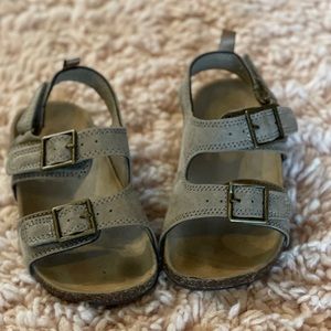 Glittery, OshKosh sandals, size 10